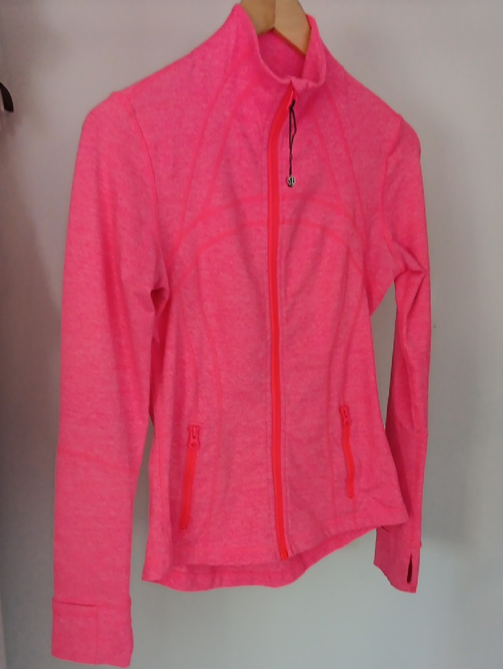 Lululemon Define Jacket Size 6 Coral Pink Luon